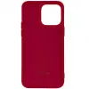 Evelatus Apple iPhone 14 Pro Max 6,7 palca Nano silikónové puzdro Soft Touch TPU červené