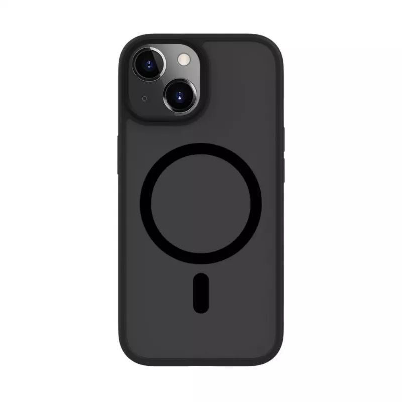 Evelatus Apple iPhone 15 Hybridné puzdro s MagSafe PC+TPU čierna