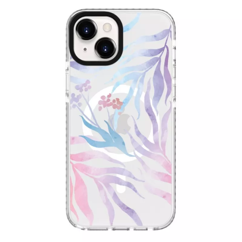 Evelatus Apple iPhone 15 PC+TPU puzdro s MagSafe - kvetinový vzor