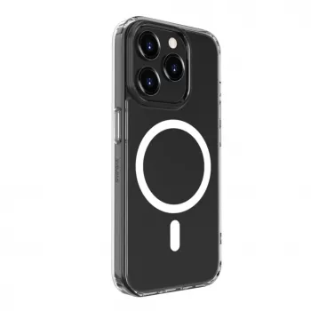 Evelatus Apple iPhone 15 Pro Priehľadné puzdro s MagSafe transparentné