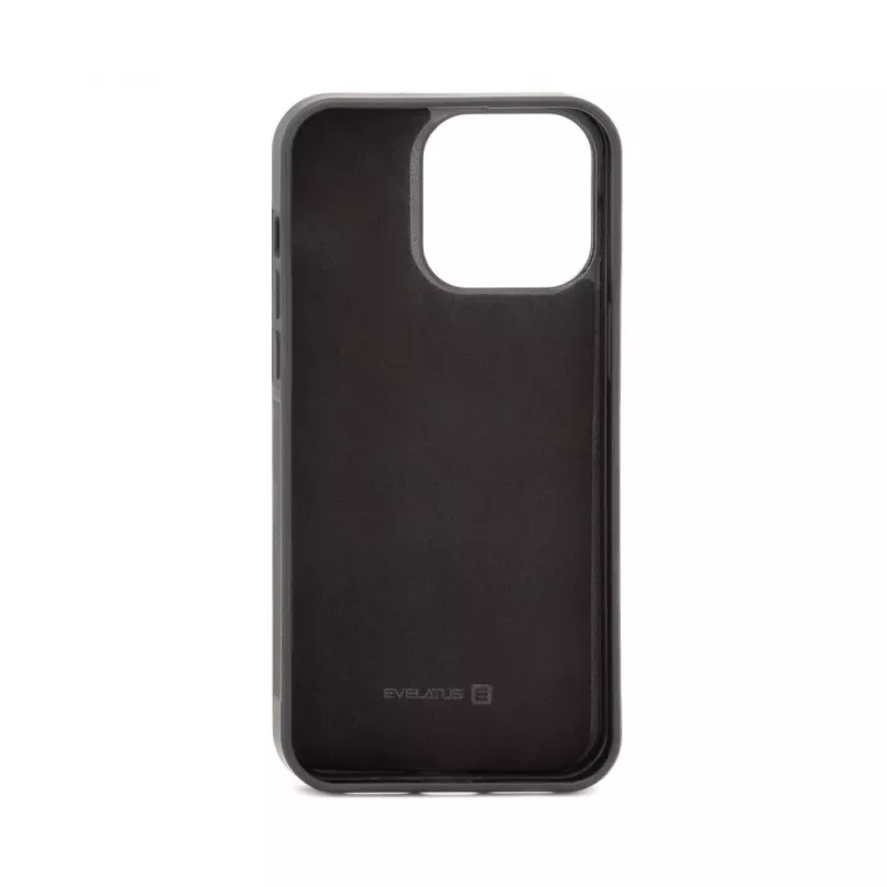 Evelatus Apple iPhone 15 Pro Magnet Zip Pocket puzdro s dizajnom zipsu čierne