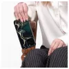 Evelatus Apple iPhone 15 Pro PC puzdro Custom Print Marble Dark Green
