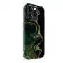 Evelatus Apple iPhone 15 Pro PC puzdro Custom Print Marble Dark Green