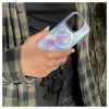 Evelatus Apple iPhone 15 Pro PC+TPU puzdro s MagSafe – mramor fialová