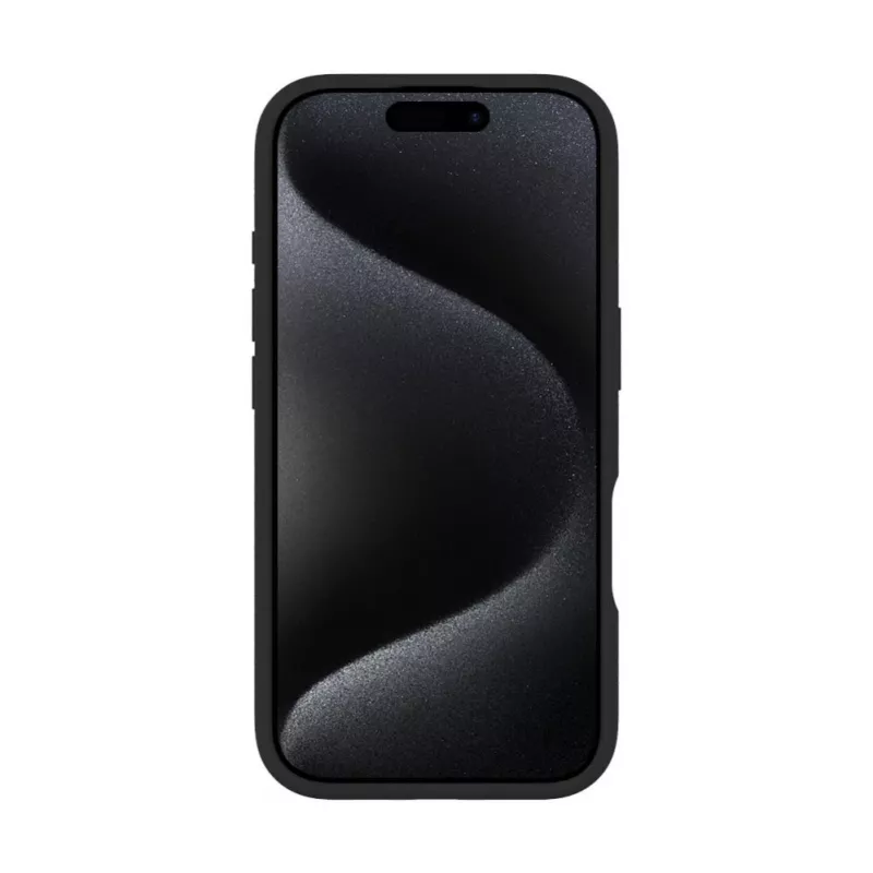 Evelatus Apple iPhone 16 Pro Premium MagSafe so stojanom Soft Touch silikónové puzdro čierna