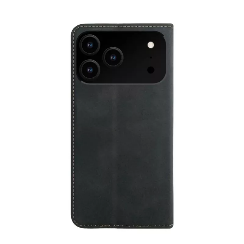Evelatus Apple iPhone 18 Pro knižné puzdro čierne