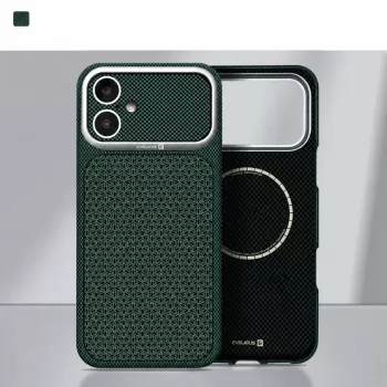 Evelatus Apple iPhone 18 Pro Carbon Premium Edition MagSafe puzdro zelené