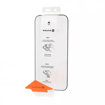 Evelatus Flip Glass Magic Easy Install ochranná fólia displeja pre Apple iPhone 18 Pro, čierna, bez maloobchodného balenia