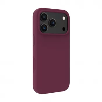 Evelatus Apple iPhone 18 Pro Max Premium MagSafe Soft Touch silikónové puzdro burgundská červená