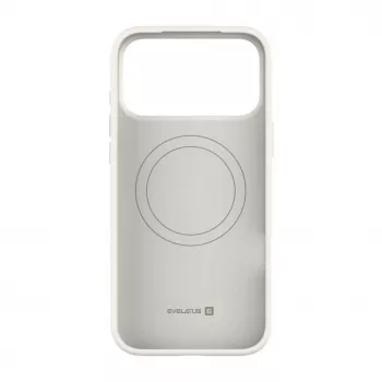Evelatus Apple iPhone 18 Pro Max Premium MagSafe Soft Touch silikónové puzdro strieborné