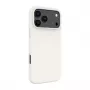 Evelatus Apple iPhone 18 Pro Max Premium MagSafe Soft Touch silikónové puzdro strieborné