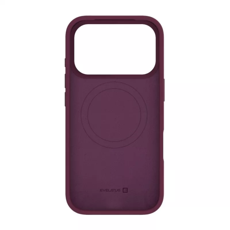 Evelatus Apple iPhone 18 Pro Premium MagSafe Soft Touch silikónové puzdro burgundské