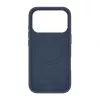 Evelatus Apple iPhone 18 Pro Premium MagSafe Soft Touch silikónové puzdro tmavomodrá