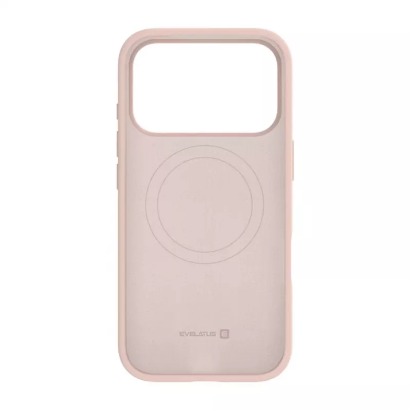 Evelatus Apple iPhone 18 Pro Premium MagSafe Soft Touch silikónové puzdro Pink Sand