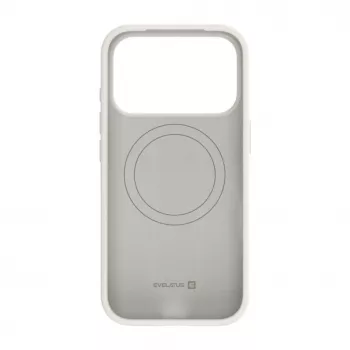 Evelatus Apple iPhone 18 Pro Premium MagSafe Soft Touch silikónové puzdro strieborná