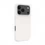 Evelatus Apple iPhone 18 Pro Premium MagSafe Soft Touch silikónové puzdro strieborná