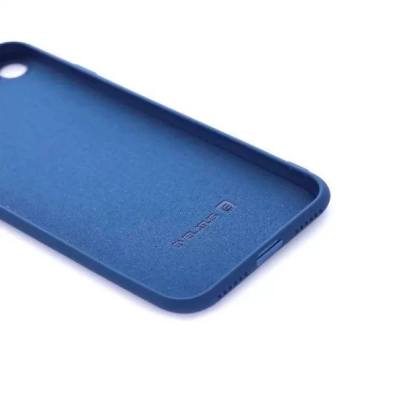 Evelatus Apple iPhone 7/8/SE2020/SE2022 nano silikónové puzdro Soft Touch TPU modrá