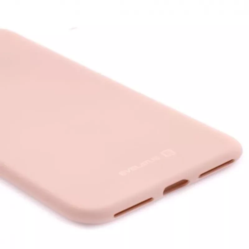 Evelatus Apple iPhone 8 Plus/7 Plus nano silikónové puzdro Soft Touch TPU pink sand