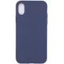 Evelatus Apple iPhone X Nano Silicone puzdro Soft Touch TPU modrá