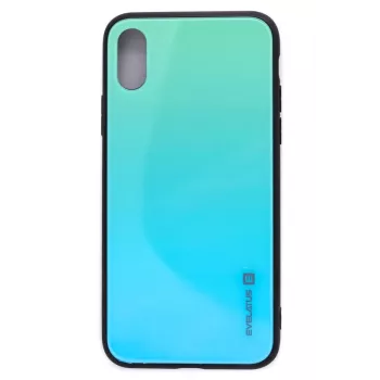 Evelatus Apple iPhone X/Xs Gradient Glass puzdro 6 Lagoon