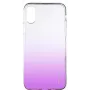 Evelatus Apple iPhone X/XS gradientné TPU puzdro fialová