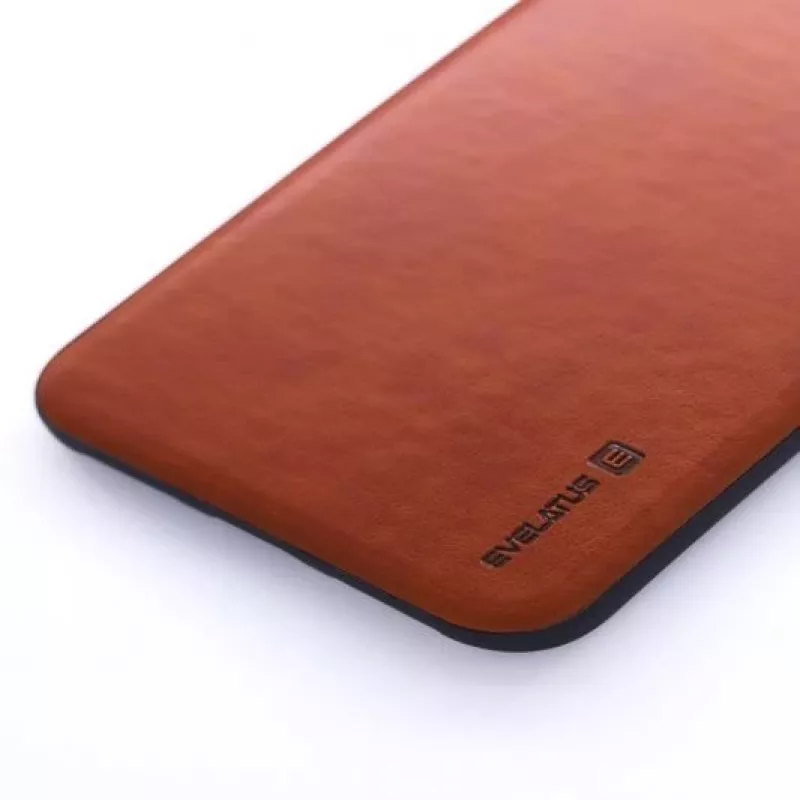 Evelatus Apple iPhone X / XS Kuton Brown zadné puzdro