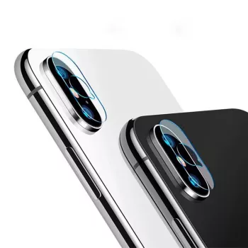 EVELATUS Apple iPhone X / XS Max Náhradné Sklenené Objektív Fotoaparátu