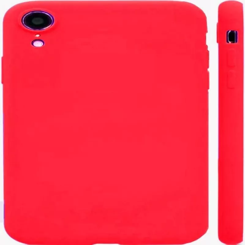 Evelatus Apple iPhone XR Nano silikónové puzdro Soft Touch TPU červená
