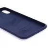 Evelatus Apple iPhone Xs Max nano silikónové puzdro Soft Touch TPU polnočná modrá