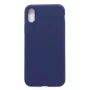 Evelatus Apple iPhone Xs Max nano silikónové puzdro Soft Touch TPU polnočná modrá