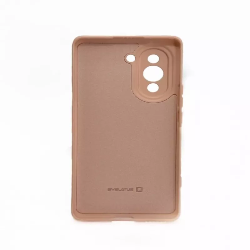 Evelatus Huawei Nova 10 TPU Nano silikónové puzdro Soft Touch béžové