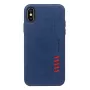 EVELATUS Huawei P Smart 2019 Shooter Blue silikónové puzdro