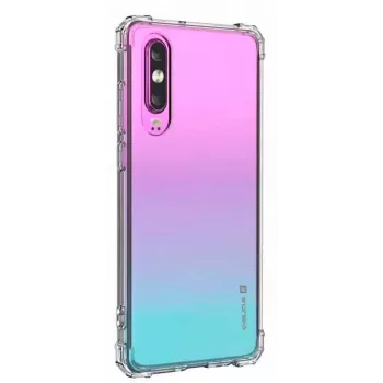 Evelatus Huawei P30 vojenské protišokové silikónové puzdro TPU transparentné