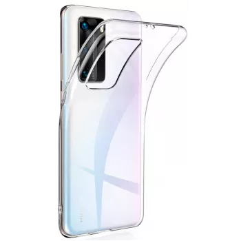 Evelatus Huawei P40 číre silikónové puzdro 1,5mm TPU transparentná