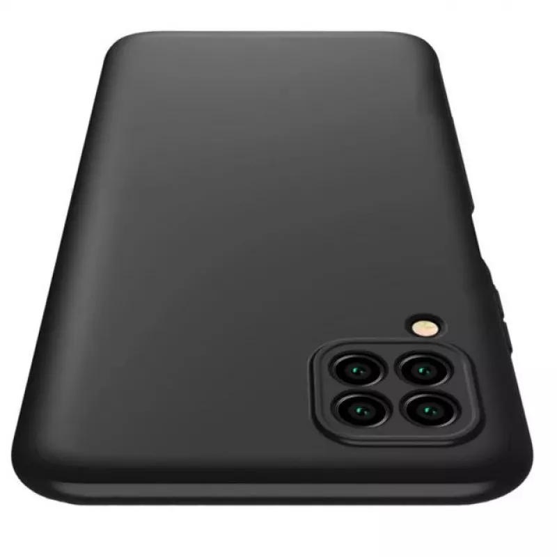 Evelatus Huawei P40 Lite nano silikónové puzdro Soft Touch TPU čierne
