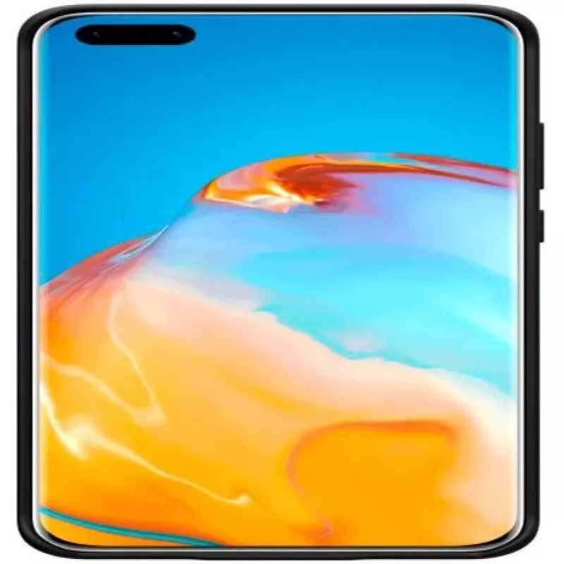 Evelatus Huawei P40 Pro Nano silikónové puzdro Soft Touch TPU čierne