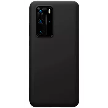 Evelatus Huawei P40 Pro Nano silikónové puzdro Soft Touch TPU čierne