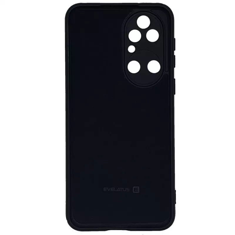 Evelatus Huawei P50 Nano silikónové puzdro Soft Touch TPU čierne