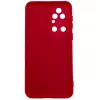 Evelatus Huawei P50 Nano Silicone Case Soft Touch TPU červené