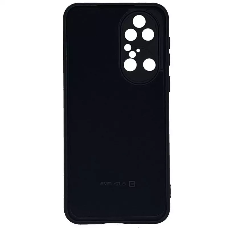 Evelatus Huawei P50 Pro Nano silikónové puzdro Soft Touch TPU čierne