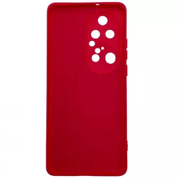 Evelatus Huawei P50 Pro nano silikónové puzdro soft touch TPU červená