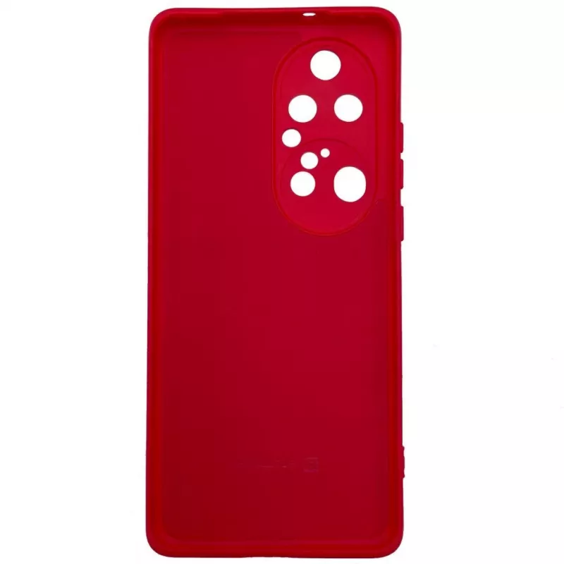 Evelatus Huawei P50 Pro nano silikónové puzdro soft touch TPU červená