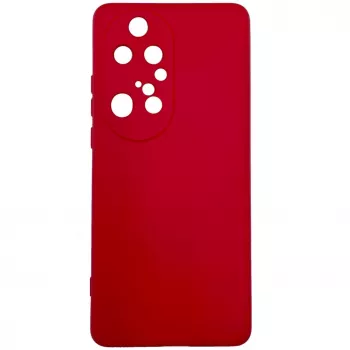 Evelatus Huawei P50 Pro nano silikónové puzdro soft touch TPU červená