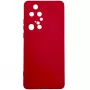 Evelatus Huawei P50 Pro nano silikónové puzdro soft touch TPU červená