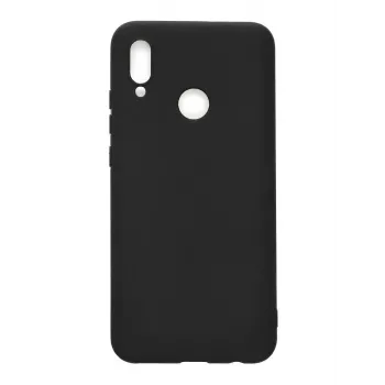 Evelatus Huawei Y7 2019 nano silikónové puzdro soft touch TPU čierne