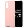 Evelatus nano silikónové puzdro pre Samsung Galaxy S20 - Soft Touch TPU, béžová