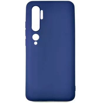 Evelatus Nano silikónové puzdro pre Xiaomi Mi Note 10 / Mi Note 10 Pro – Soft Touch TPU, tmavomodré