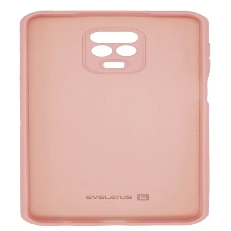Evelatus Nano Silicone Case Soft Touch TPU pre Xiaomi Redmi Note 9 Pro / Redmi Note 9S - Beige