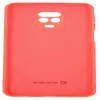 Evelatus nano silikónové puzdro Soft Touch TPU červené pre Xiaomi Redmi Note 9 Pro / Redmi Note 9S