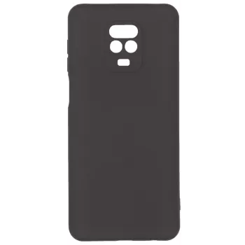 Evelatus Nano silikónové Soft Touch TPU puzdro pre Xiaomi Redmi Note 9 Pro / Redmi Note 9S - čierne